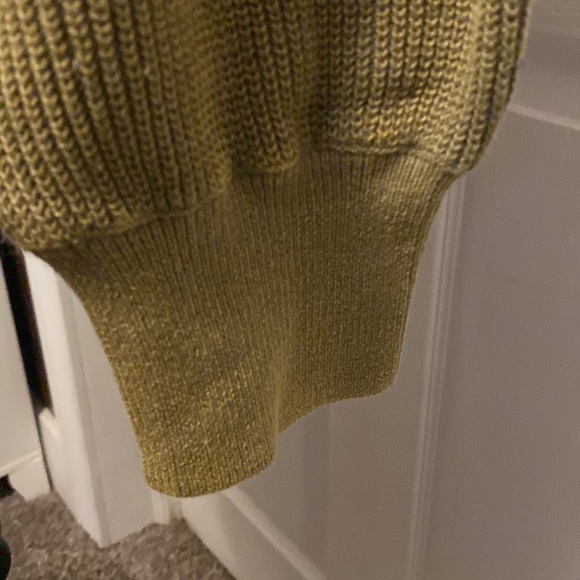 Sonoma Women’s Army Green Hooded Sweater sz L NWT - Picture 5 of 8